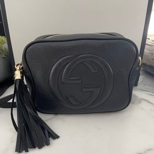 Gucci soho disco black leather